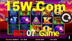 Cashback e recargas na Bet07 Game