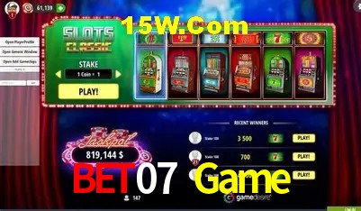 Especiais de Fim de Semana Bet07 Game