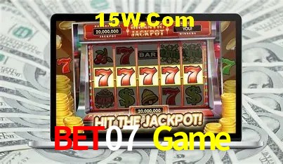 Recursos de Bônus Bet07 Game